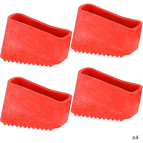 Protections de pieds d'échelle - TPU - Housses de protection antidérapantes - Protection du sol - Lot de 4 (1/5)