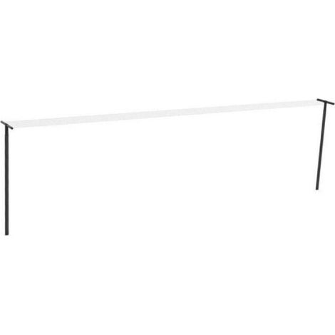 Set mit 2 schwarzen Aluminiumpfosten zur Erdmontage BRABANTIA (1/5)
