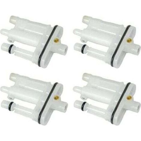 Jeu de 4 injecteurs de carburateur - Pièces détachées pour modèles de moteur BRIGGS & STRATTON - Pièces d'origine 592792 596521 596522 559648 (1/4)