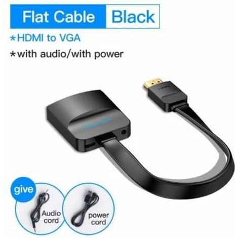 Adattatore Thunderbolt con USB-C Vention 74346 Nero 20 cm