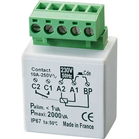 Yokis MTM2000E Temporizzatore antiblocco da incasso 2000 W (5454351)