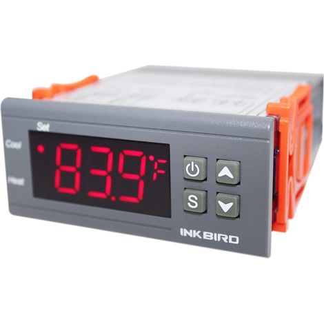 INKBIRD ITC-1000 2-Relais-Temperaturregler 220V mit Sensor, Heiz- und Kühlthermostat, für Kühlschrank (1/5)