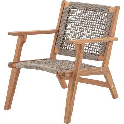 Gartenstuhl bigbuy-outdoor merida Akazienholz FSC ergonomisches Design