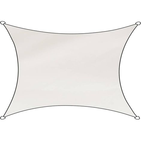 Travellife Sonnensegel Rechteck 300x400 cm weiß (1/5)