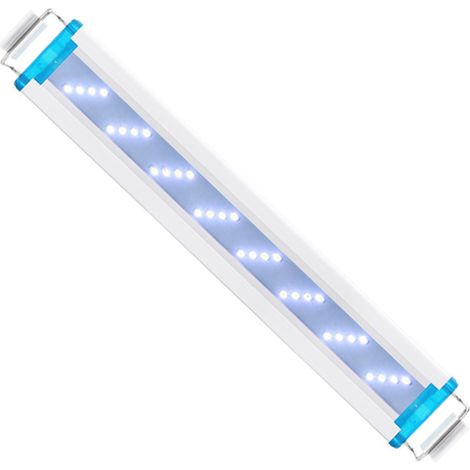 Éclairage subaquatique pour aquariums, lampe LED à alimentation indépendante avec câble d'alimentation, rendu des couleurs élevé et spectre naturel, faible consommation d'énergie. (1/5)