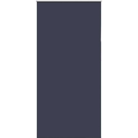 Verdunkelungsrollo Marineblau 100x210cm Stoffbreite 95,7cm