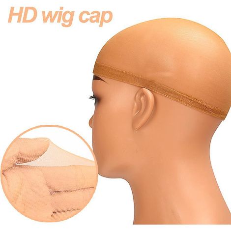 8pc Casquettes Filet Cheveux Perruque, Bonnet Unisexe Wig Caps De Perruque Pour Homme Et Femme (1/5)