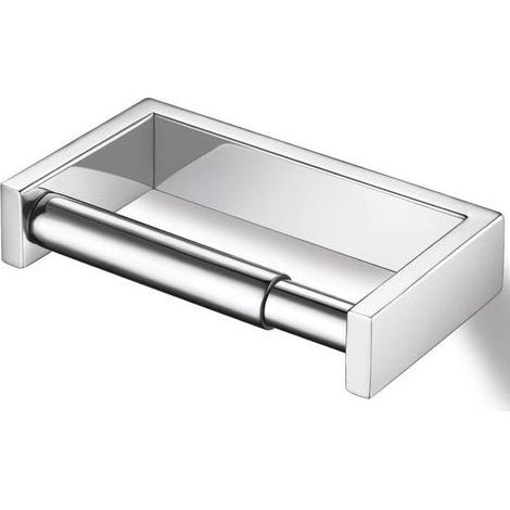 Toilettenpapierhalter, federbelastet, Edelstahl, polierte Oberfläche (1/5)