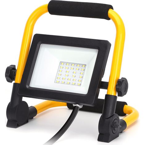 Blendend Spot LED portable 20 W 1850 lm 6500 K IP65, idéal pour l'éclairage extérieur et les événements. (1/2)