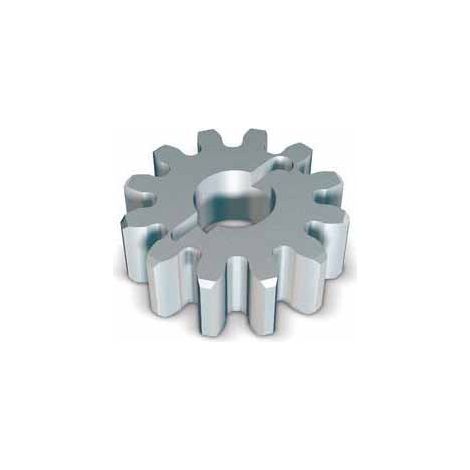 Nice – Crémaillère pour portail en acier galvanisé – Pignon 12 dents module 6 – Pour usage intensif – RUA12