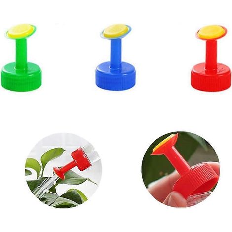 Lot de 9 arrosoirs pulvérisateurs, arrosoirs à bouchon de bouteille robustes et élégants, embout pour semis, tête d'arrosage (1/5)
