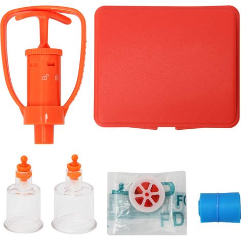 Irovami Extracteur venin serpent – trousse premiers secours, camping et randonnée (1/5)
