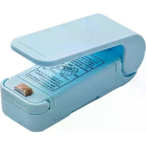 HONORNIC - Mini scelleuse de sacs thermiques portable pour emballage, fermeture de sacs plastiques, machine à clipser pour le stockage des aliments et des en-cas, accessoires de cuisine (1/5)