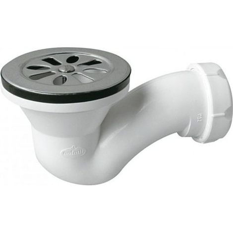 Sifón horizontal jimten cromo acero inoxidable 80 mm
