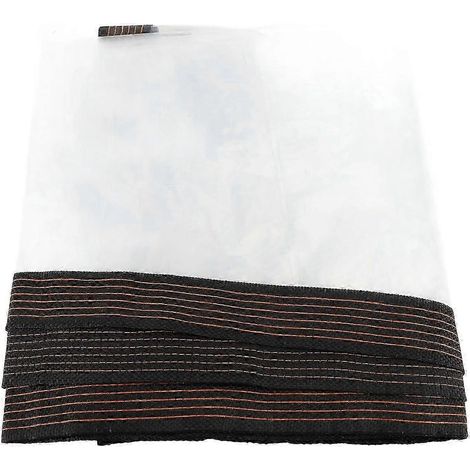 Bâche transparente imperméable pour jardins extérieurs, bâche PE imperméable pour couvrir les plantes succulentes et autres plantes à fleurs pour la protection contre le froid et l'isolation, 3x4 mètr (1/5)