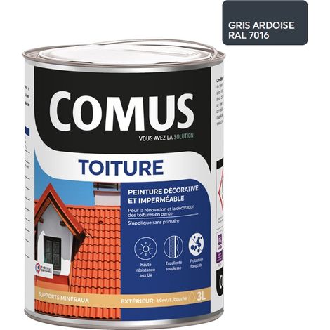 Comus Toiture Gris Ardoise 3l - Comus (1/4)