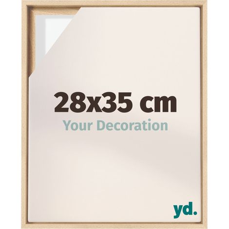 Your Decoration - Cadre flottant  - Hetre - Cadre en caisse américaine pour toile sur chassis - MDF - Lyon (1/5)