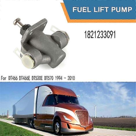 1821233C91 Bomba de combustible para camiones Navistar Maxxforce DT466 DT466E DT530E DT570 1994 - 2010 Como se muestra SZRH A-R389 Edición 0724