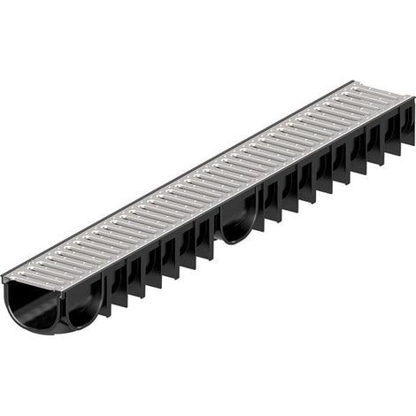 Aco Duct Element drainage noir brun 100 cm