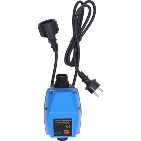 Automatic Water Pressure Booster Pump 1.1KW Home Self Priming 145PSI IP65 with Flow Switch EU Plug AC 220‑240V