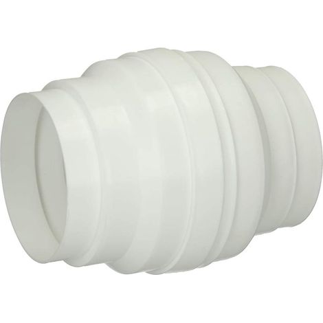 Piège d'eau de condensation Upmann vertical Ø 100 sur Ø 125 mm blanc