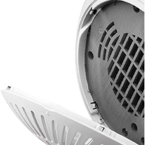 RUBY Ventilateur chauffant sans pales - BERO 1 blanc - 1500 W chauffage - 20 W ventilation - connecté (1/5)