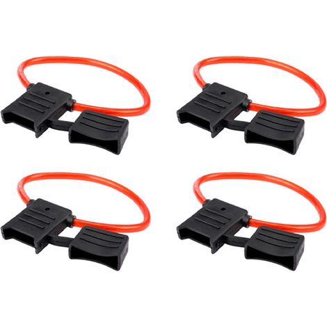 Porte-fusible à lame MAXI 4x8 AWG, compatible avec les fils étanches 12-24V, avec fusible 40A. (1/5)