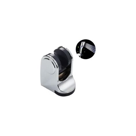 Douchette, Support Réglable de support de douche d'ABS de Grade en Plastique Chromé Douchette ou pomme de douche pour la salle de Bains (1/4)