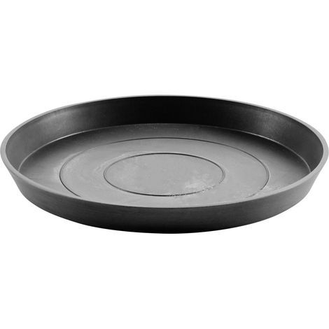 Ecopots Untersetzer rund 50 für Blumentopf - L 44,5 cm x B 44,5 cm x H 3,5 cm - Innen- und Außenbereich