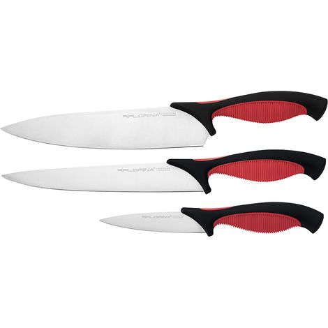 Set mit 3 Mars Black Messern (1/4)