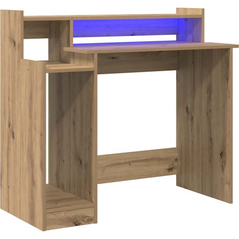 Maison Exclusive - Schreibtisch Artisan-Eiche 97 x 45 x 90 cm Hol