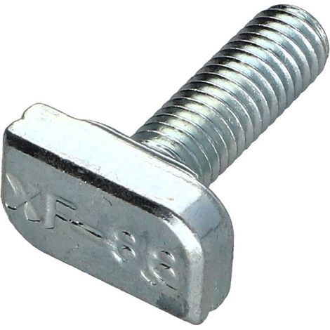 Vis métaux Tête marteau M6X20 20X12 Classe 8.8 Acier zingué-10 pièces