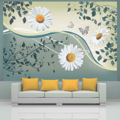 Papier peint légèreté d'exaltation - 400 x 280 cm (1/4)