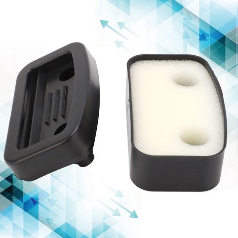 Silencieux pour Compresseur d'Air 65mm avec Filtre à Entrée - Réducteur de Bruit Carré en Coque Plastique (1/5)