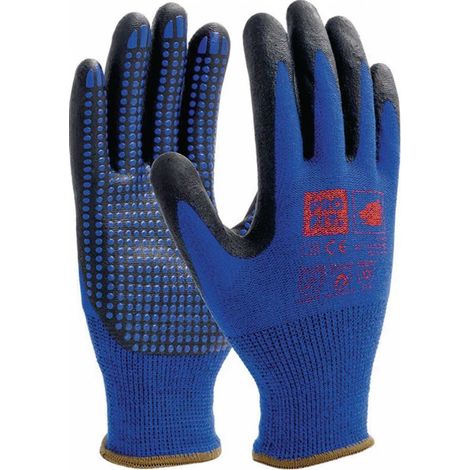 Nitril-Feinstrickhandschuh NI-Thermo Gr.8 blau EN388,EN407,EN511 PSA II PRO FIT (1/5)