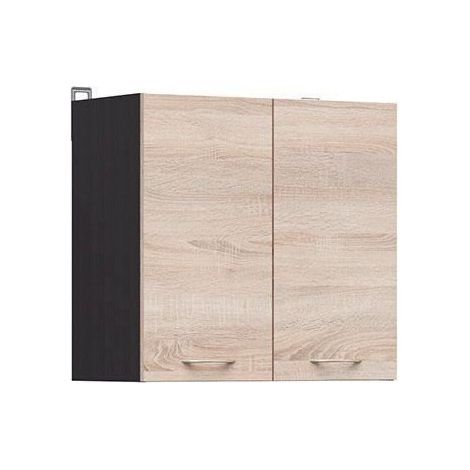 JUNONA Meuble haut 60 cm - 2 Portes - Chene sonoma (1/2)