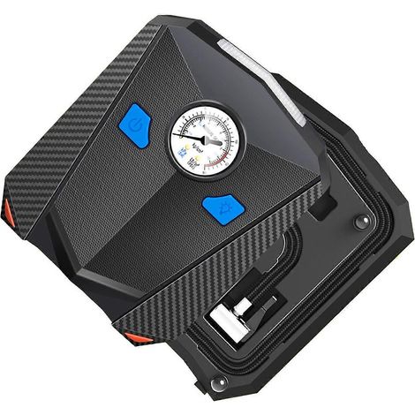 Tragbarer Autoreifenfüller mit LED-Licht für SUVs, Vans, Motorräder und LKWs