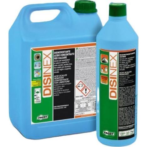 Disincrostante a base acida disinex viraggio 25 litri facot dixk025