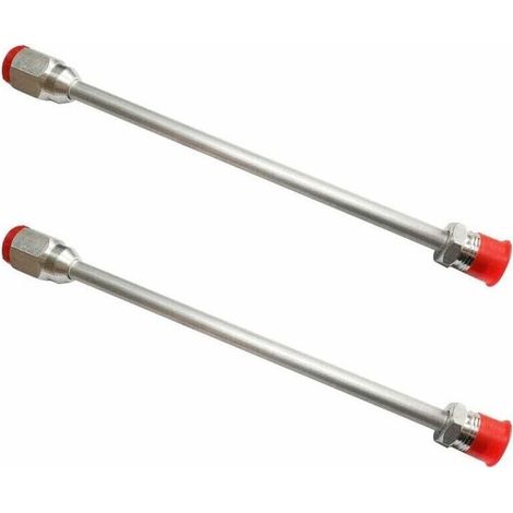 Kaelt - Rallonge Airless 30 cm pour pistolet peinture – Lot de 2 pièces, compatible Titan/Wagner/Graco – Accès facile aux zones difficiles (1/3)