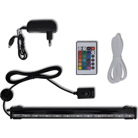 AMXCNOY 32 cm Tauchbare RGB-LED-Aquarienleuchte, Aquarium-Blasenleuchte (1/5)