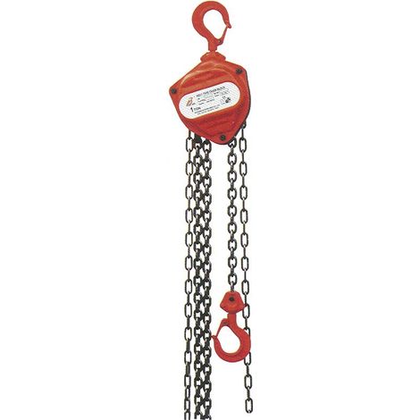 Palan manuel à chaîne 2 tonnes 6 mètres MW Tools HNSJ2060 (1/4)
