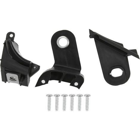 Staffa sinistra lato passeggero in ABS e metallo 51816682, kit di supporto faro, ricambio accessorio, adatto per 500, facile da usare con ambito di applicazione. (1/4)