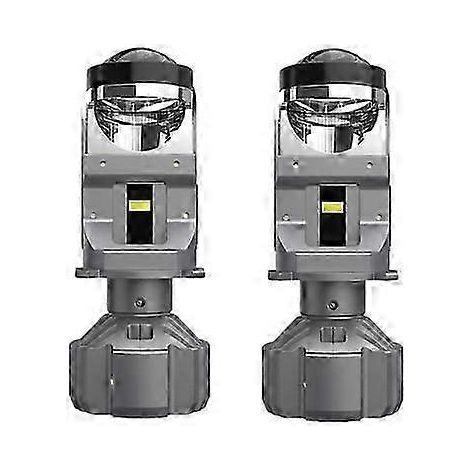 Phare LED F40 H4 Mini pour voiture, antibrouillard, ampoules super puissantes pour moto avec projecteur, feux de route/croisement, 110 W, 25 000 lm, nouveauté 2022 ( ) (1/5)