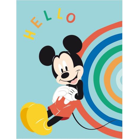 Plaid Disney Mickey - Hello