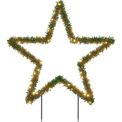 Luminaire en forme d'étoile de Noël avec insert, 115 LED, 85 cm (1/5)
