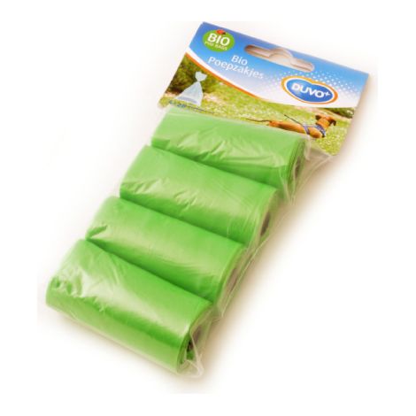 DUVO Hygienic Biodegradables Green Blister 4 x 20 uni