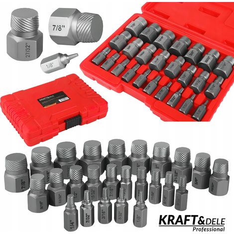 Satz zerbrochener Schrauben, 25 Stück, Kraft&Dele (1/5)