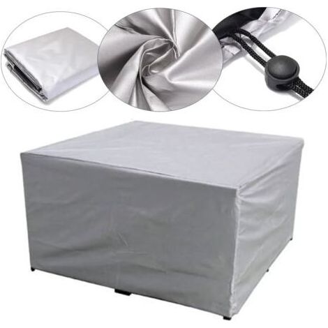 Housse De Meuble - PVC Imperméable - Pour Canapé Chaise Table Jardin Extérieur - 123x61x72 cm (1/3)
