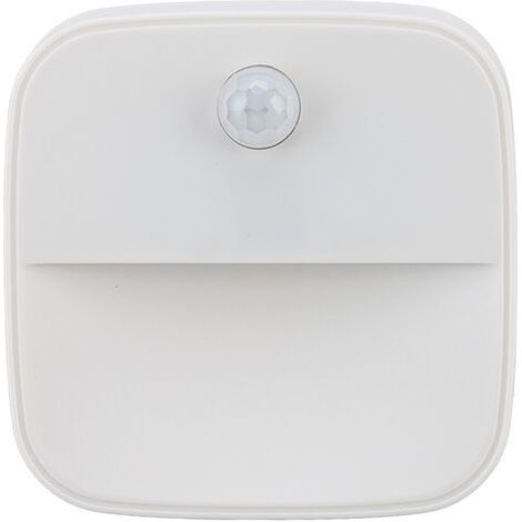 Jeffergarden Motion Sensor 0.2W Night Light Warm Light ABS Night Lights Plug in Body Sensor Lamp for Hallway EU Plug 100-240V (1/5)