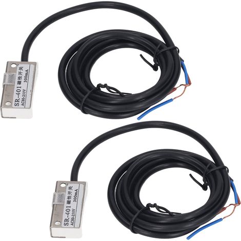 2-Draht-Magnet-Näherungssensor, normalerweise offen, 300 mA Magnetschalter, AC 80–250 V, 5er-Packung (1/5)